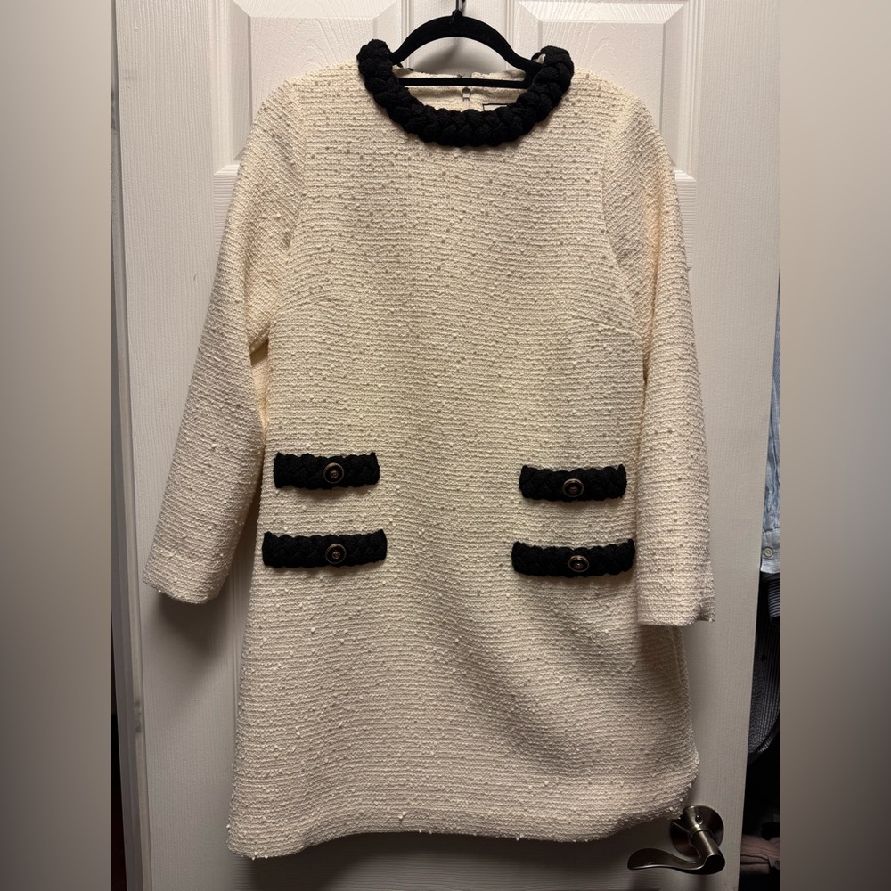 Tuckernuck Cream and tweed Dress